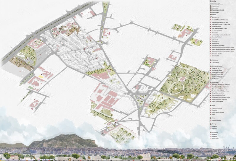 Thesis School in Transition - De Amicis school project, Noce quarter Palermo (1)